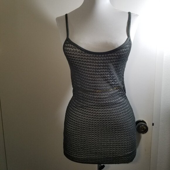 Lacoste Tops - Lacoste brand top, dark green, size S